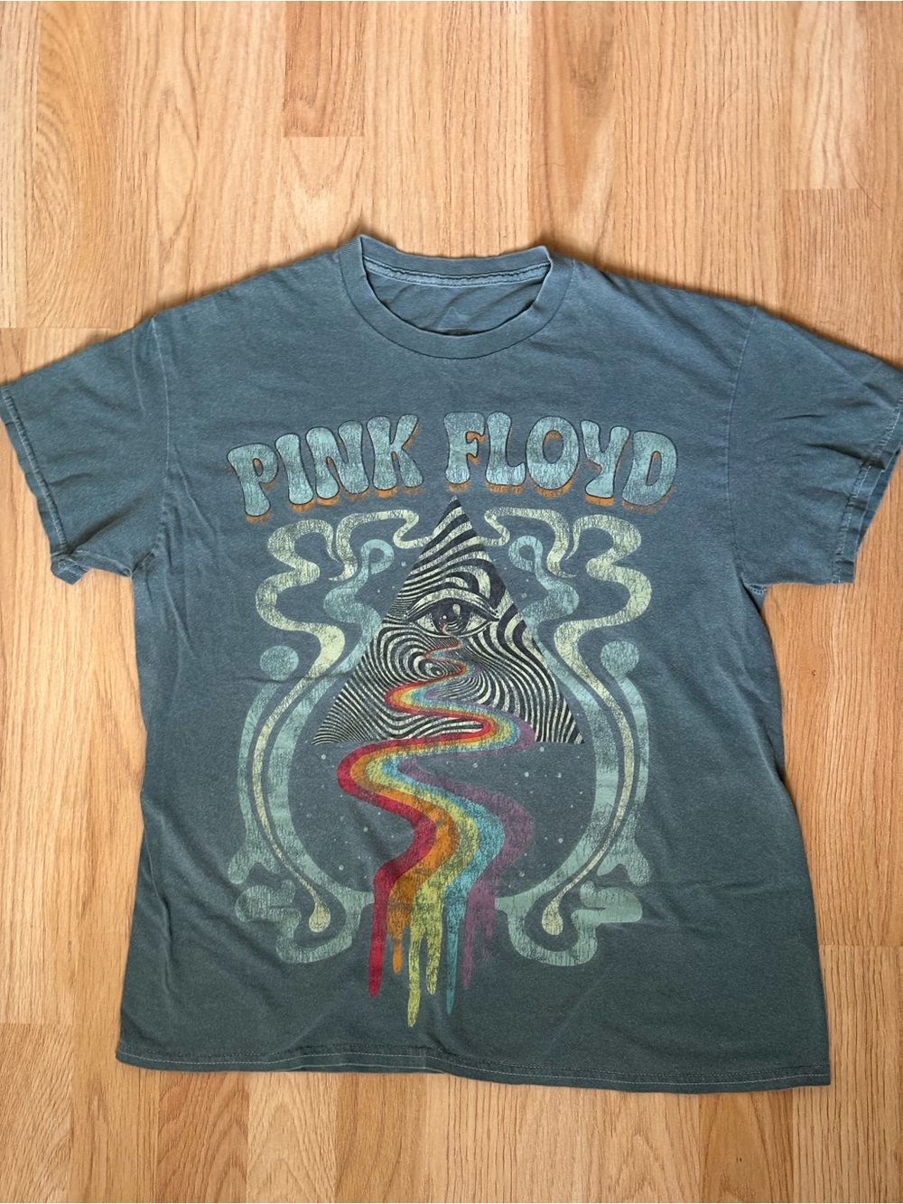 Pink Floyd 1973 Dark Side of The Moon Tour Tee, Men’s Small